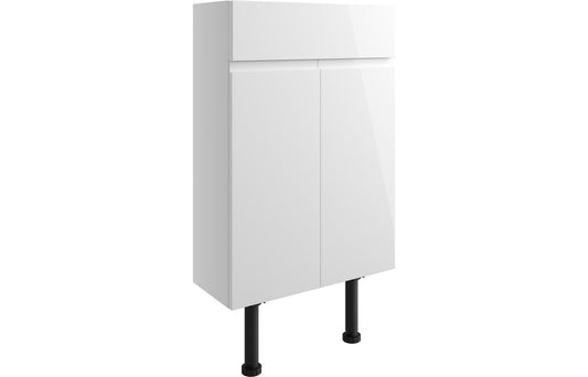 Venus 500mm Slim Basin Unit - White Gloss