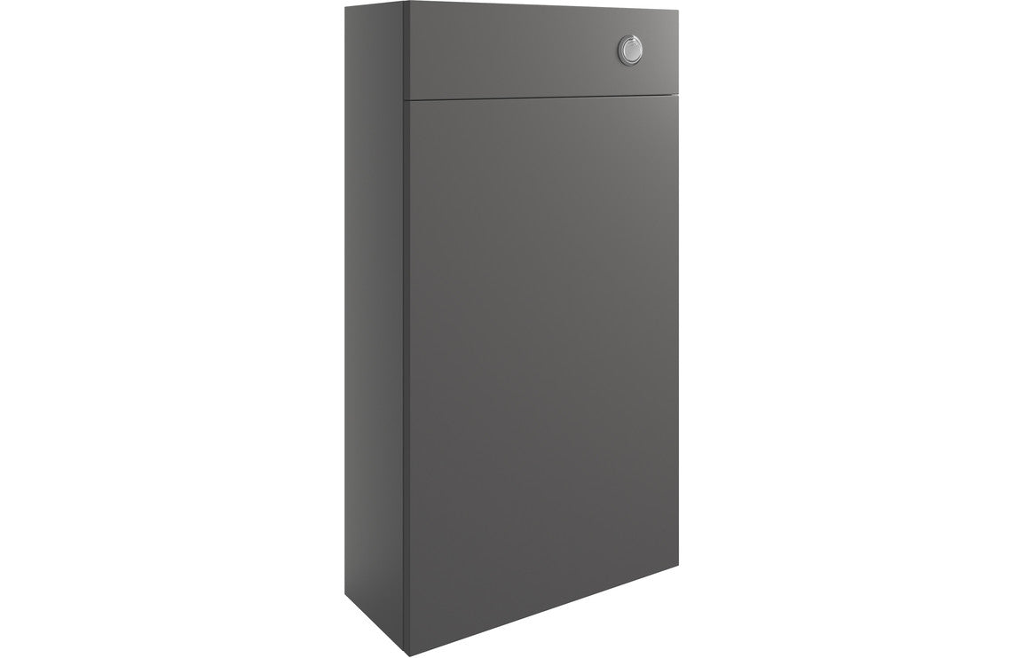 Venus 500mm Slim WC Unit - Onyx Grey Gloss
