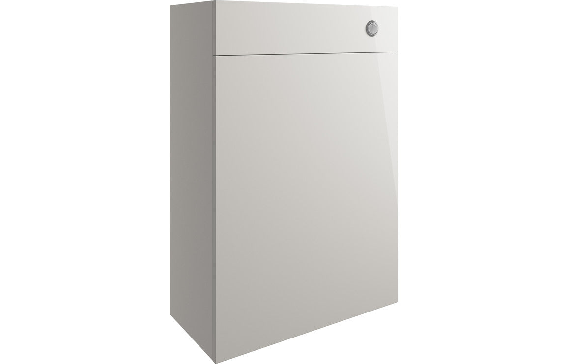 Venus 600mm WC Unit - Pearl Grey Gloss