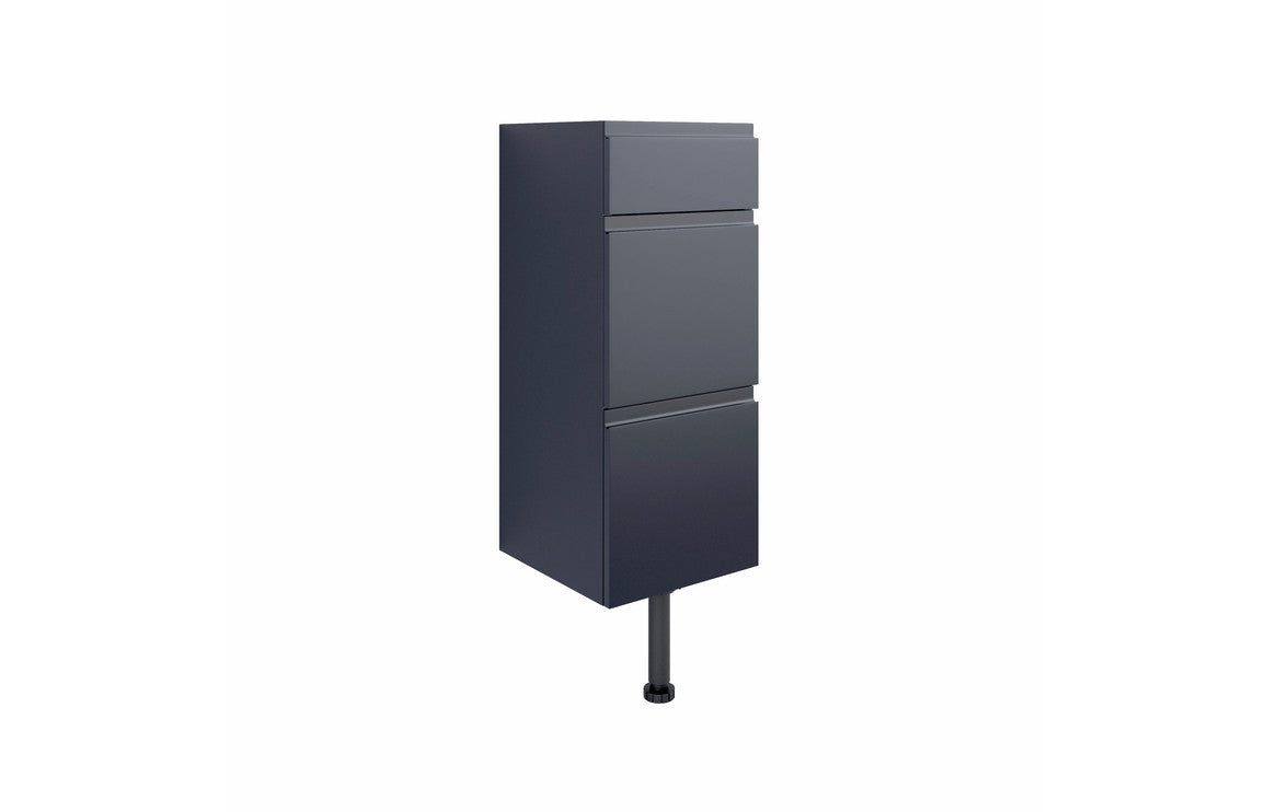 Venus 300mm 3 Drawer Unit - Matt Indigo Blue