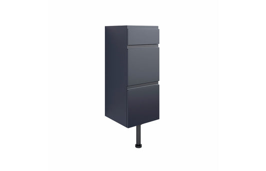 Venus 300mm 3 Drawer Unit - Matt Indigo Blue