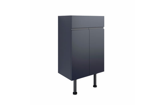 Venus 500mm Basin Unit - Matt Indigo Blue