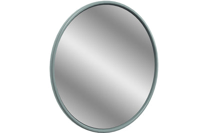 Lavana 550x550mm Round Mirror - Sea Green Ash