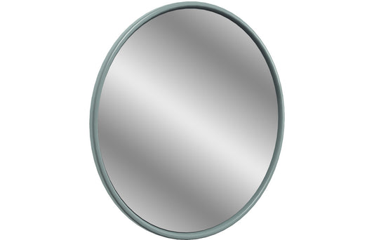 Lavana 550x550mm Round Mirror - Sea Green Ash