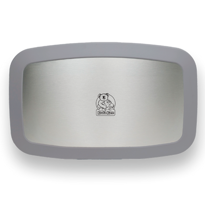 Horizontal Baby Change Unit, Grey with Stainless Steel Veneer, koala kare, KB200-01SS-INB