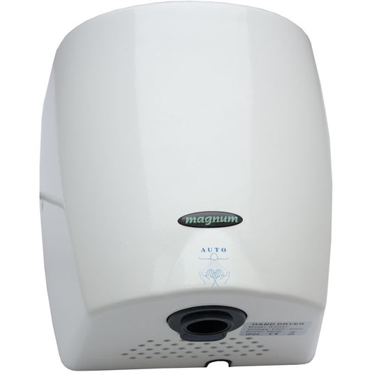 Magnum Blue Lightening Hand Dryer White