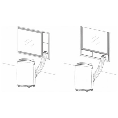 14000 BTU Portable Air Conditioning Unit KYR-45-CO-AG-H Window Kits