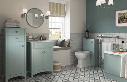 Lavana 810mm Basin Unit (exc. Basin) - Sea Green Ash