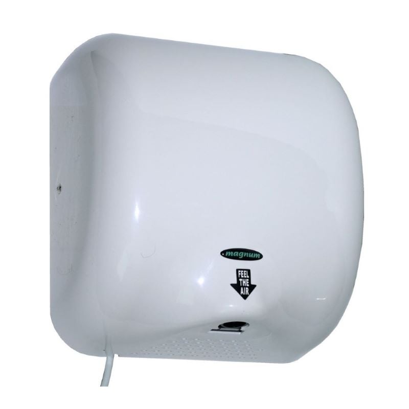 Magnum Master Quiet Hand Dryer White ABS
