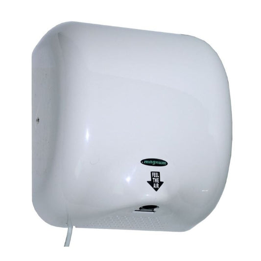 Magnum Master Quiet Hand Dryer White ABS