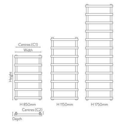 Izem Designer Towel Radiator
Technical
