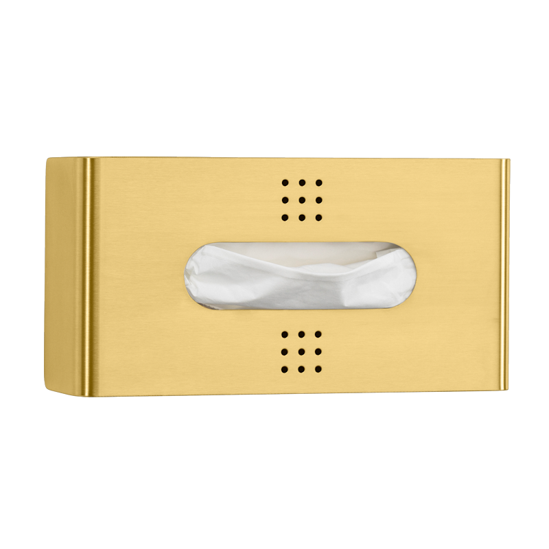 One Brass Tissue Dispenser, ME-190
