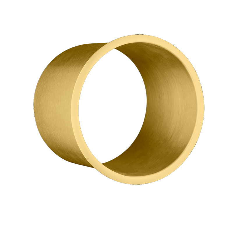 One Brass Circular Waste Chute, ME-280