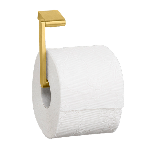 One Brass Single Toilet Roll Holder, ME-380