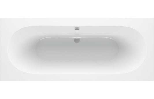 Delia Round Double Ended 1700x700x550mm 0TH Bath w/Legs