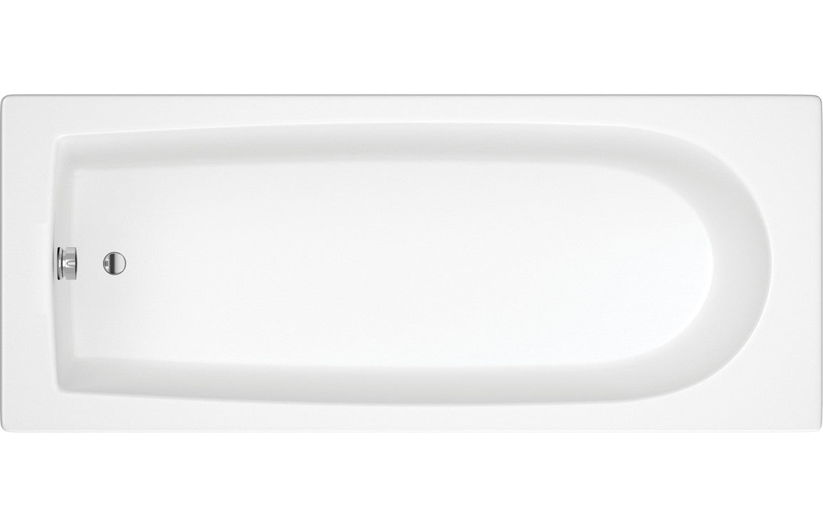 Delia Round Single Ended 1700x700x550mm 0TH Bath w/Legs