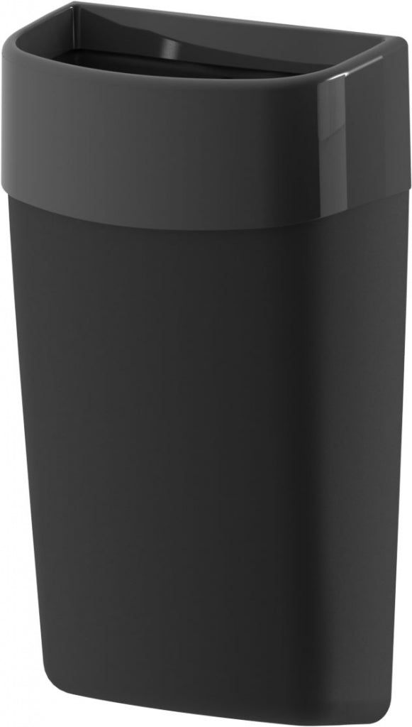 Myriad 25Ltr Waste Bin Black