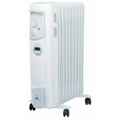 Dimplex Oil Filled Column Radiator 2kW Built In Timer