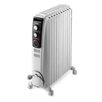 De’Longhi Dragon 4 Oil Filled Radiator 2.5KW with Mechanical Timer
TRD41025T