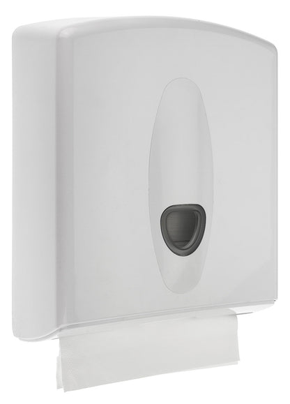 PlastiQline 2020 Large Hand Towel Dispenser White