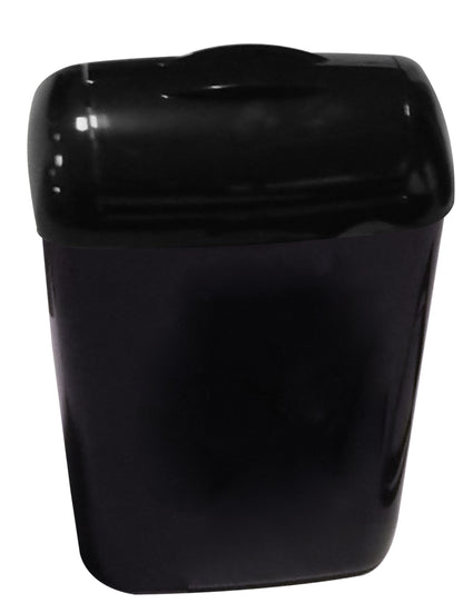 PlastiQline 2020 8ltr Sanitary Bin Black 