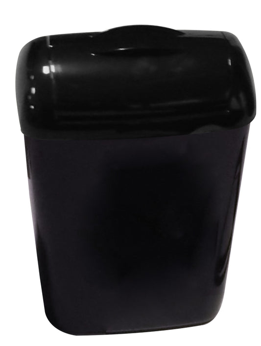 PlastiQline 2020 8ltr Sanitary Bin Black 