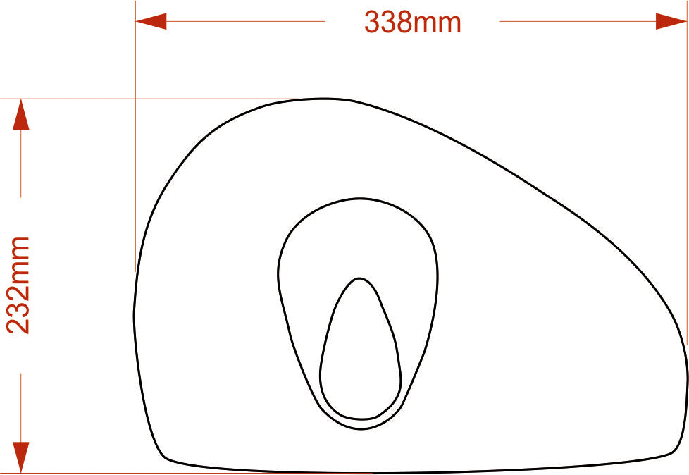Modular Stub Mini Jumbo Roll Dispenser Drawing