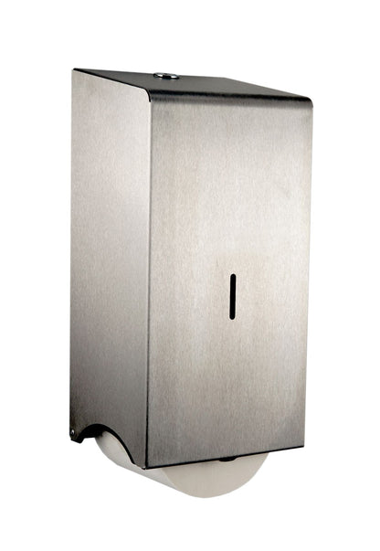 Synergise Brushed Stainless 2-Roll Corematic Dispenser, PL44MBS