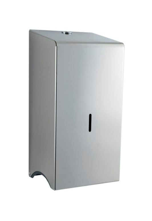 Synergise Polished Stainless Steel 2-Roll Corematic Dispenser, PL44MPS