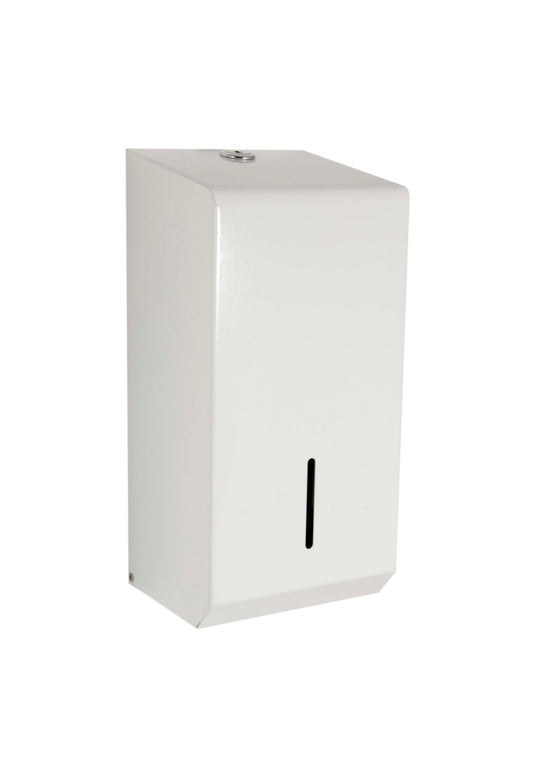 Synergise White Metal Multiflat Bulkpack Dispenser, PL50MWH