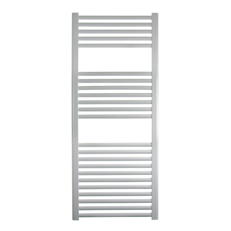 Platinum White Dual Fuel Straight Towel Radiator