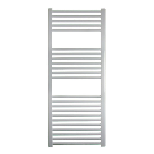 Platinum White Dual Fuel Straight Towel Radiator