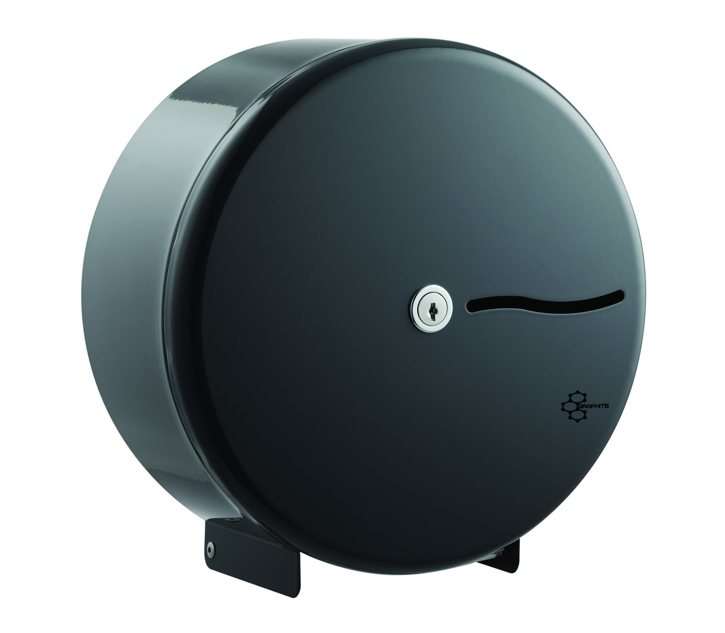 Graphite 10" Round Mini Jumbo Dispenser