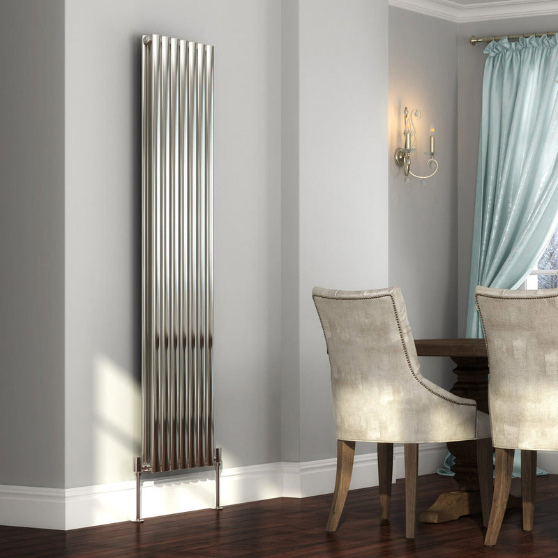 Cove Stainless Steel Vertical Single Panel Radiator
