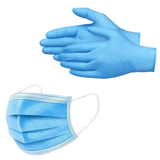 PPE Kit Mask & Disposable gloves