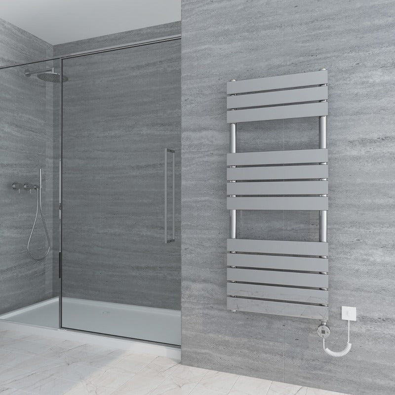Electric Modena Towel Radiator 1200mm
Chrome 