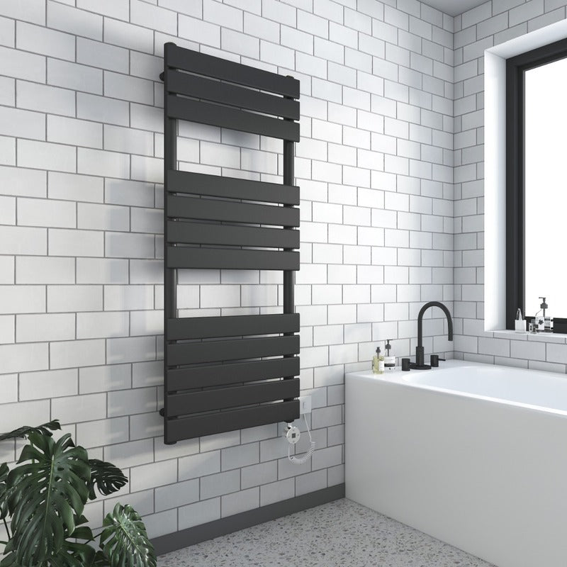 Electric Modena Towel Radiator 1200mm
Black