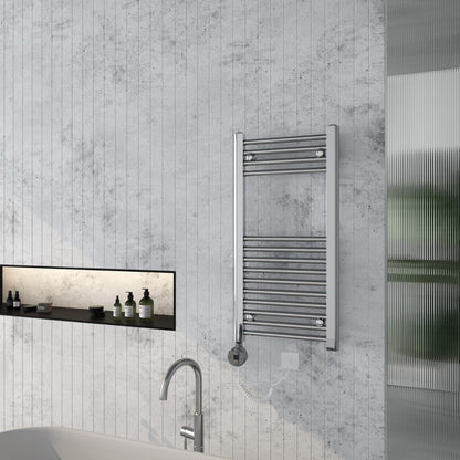 Electric Detroit Chrome Towel Radiator
Chrome 
800mm Height 