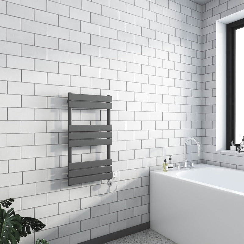 Electric Modena Towel Radiator 800mm
Anthracite 