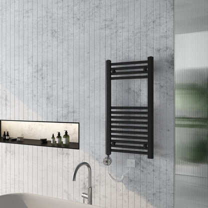 Electric Detroit Chrome Towel Radiator
Black
800mm Height 