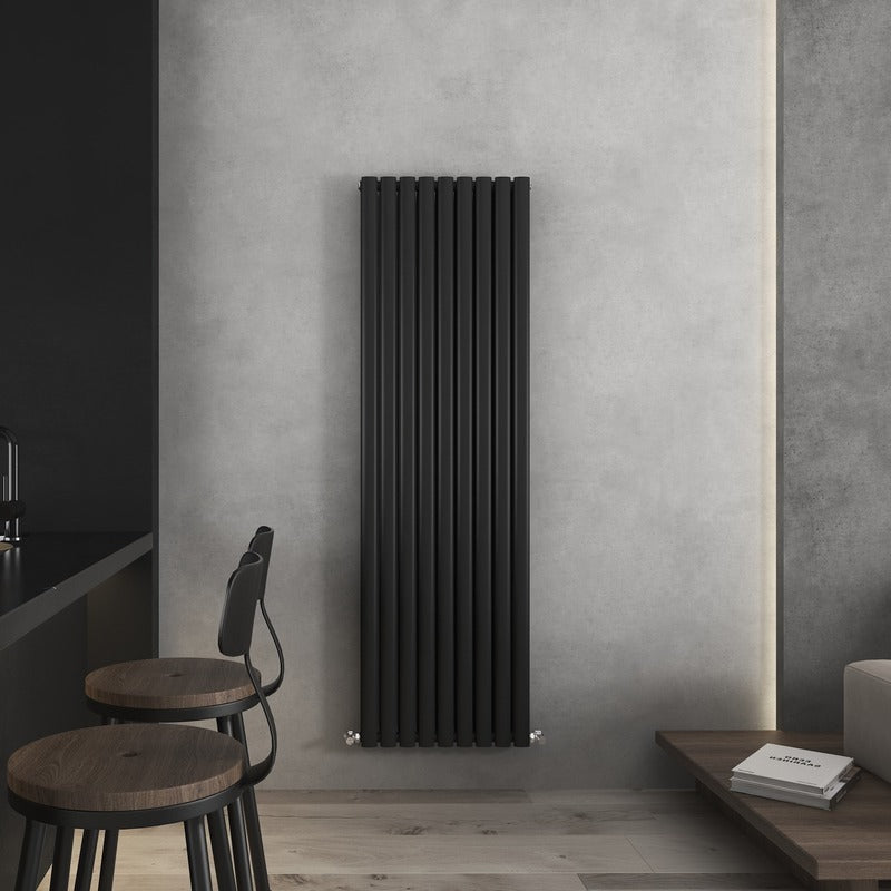 Nirvana Designer Vertical Double Radiator
Black