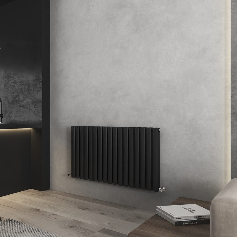 Nirvana Designer Vertical Double Radiator
Black 