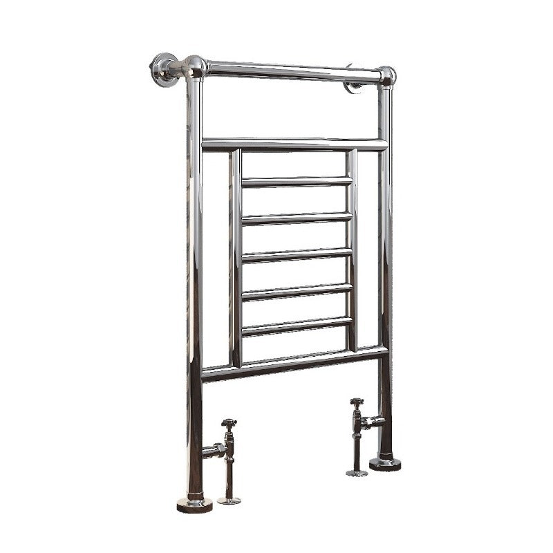 Imperial Towel Radiator 
Angled
White Background 