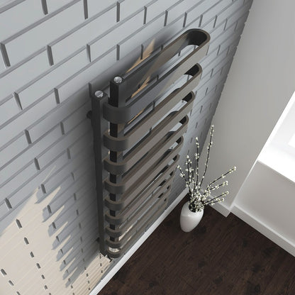 Luxe Towel Radiator
Anthracite 
Birdseye View