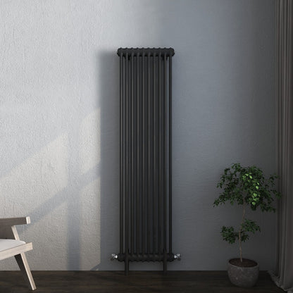 Vintage Column Vertical Radiator
Black 