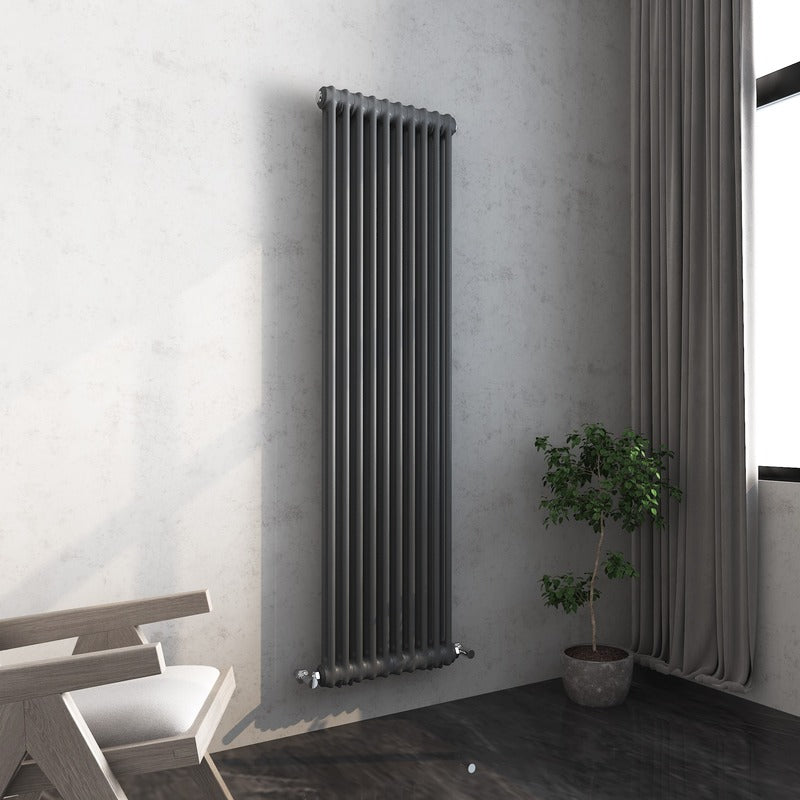 Vintage Column Vertical Radiator
Anthracite
Angled 