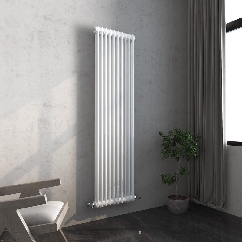 Vintage Column Vertical Radiator
White
Angled 
