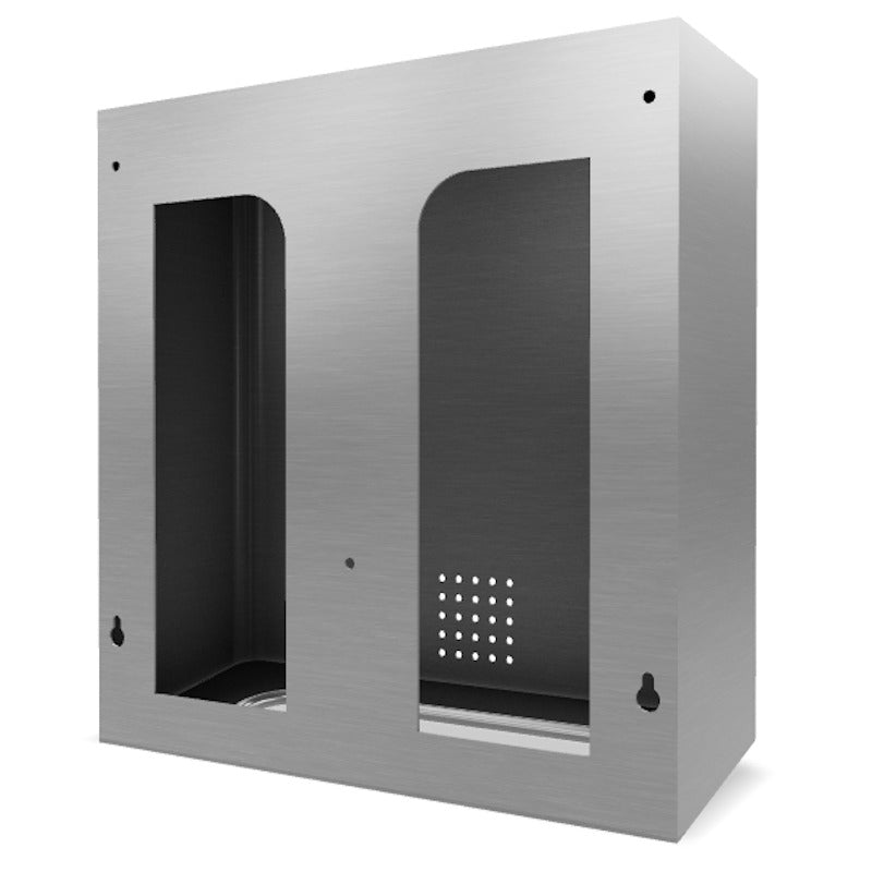 One Pure Paper Towel Dispenser, PU-100, Back