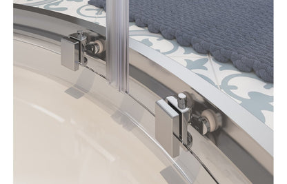 Callisto 900mm 2 Door Quadrant & Tray Pack