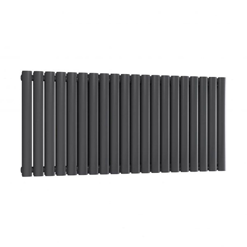 Reina Neval Horizontal Double Radiator Anthracite 600mm x 1171mm